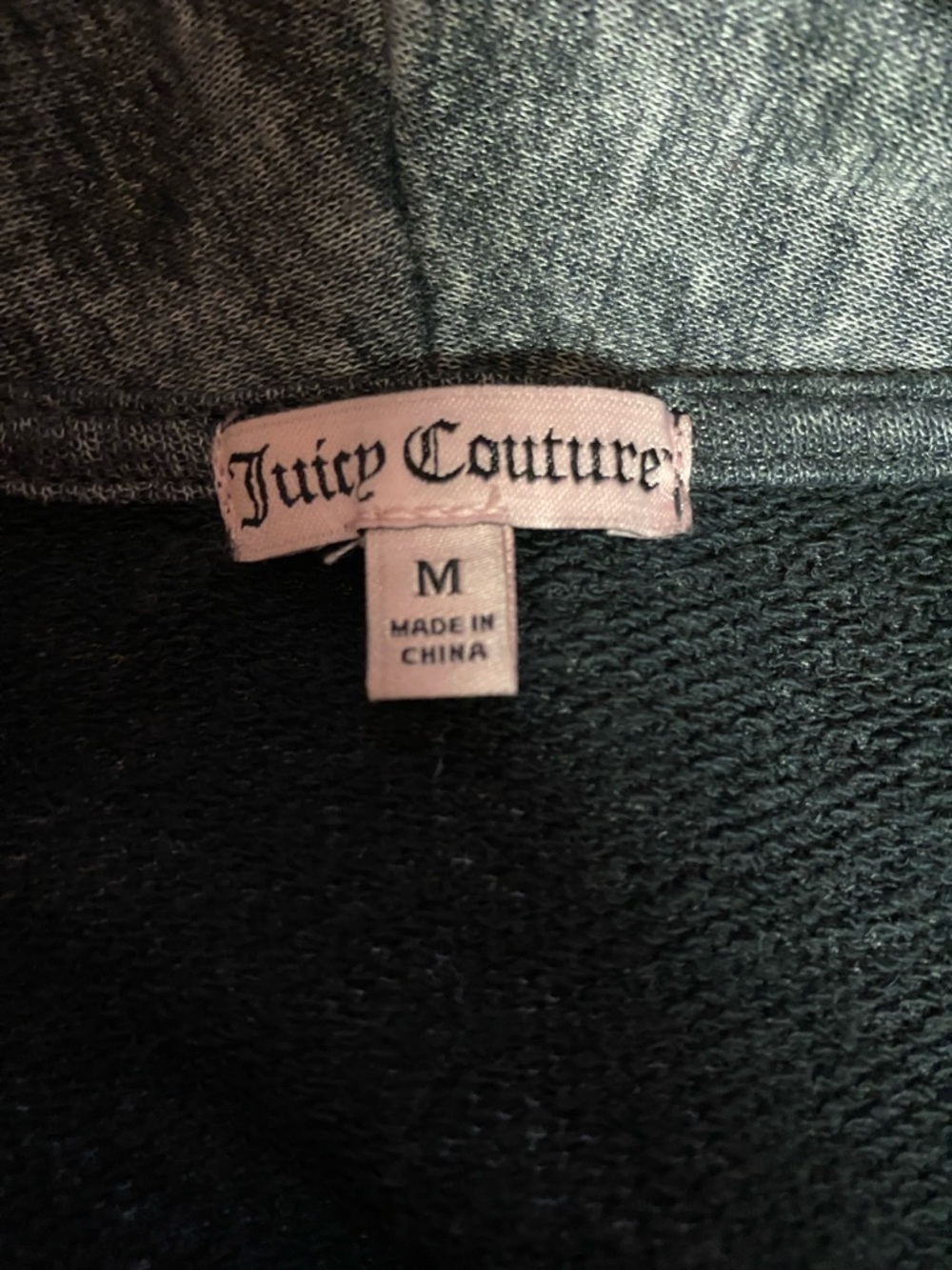 Juicy Couture Open Front Sequin Drapey Cardigan Vest Size Medium - Picture 2 of 9